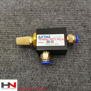 Van xả nhanh khí nén QE-02, QE-03, QE-04 có đủ khớp nối ống