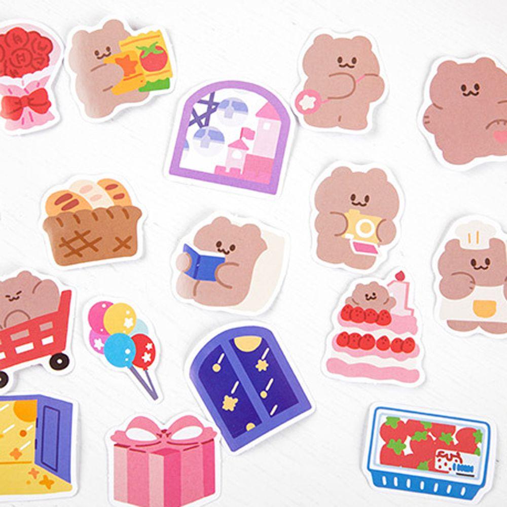 Sổ Tay Ghi Chú / Nhật Ký Hình Thức Ăn Hoạt Hình Kiểu Hàn Quốc