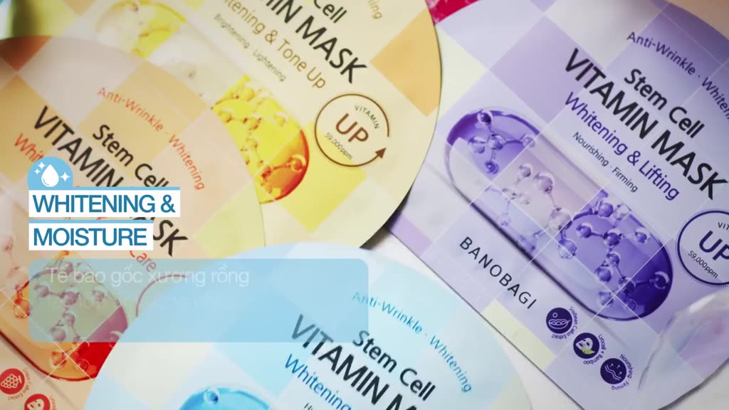 Mặt Nạ BANOBAGI Vital Genic Jelly Mask / Stem Cell Vitamin Mask / Super Collagen Mask 30g - BNBG Dưỡng Ẩm Trắng Da | BigBuy360 - bigbuy360.vn