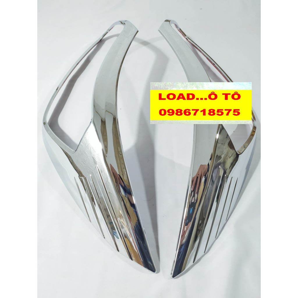 Ốp Đèn Pha Chevrolet Colorado Mạ Crom Cao Cấp