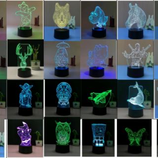 Đế đèn led 3D