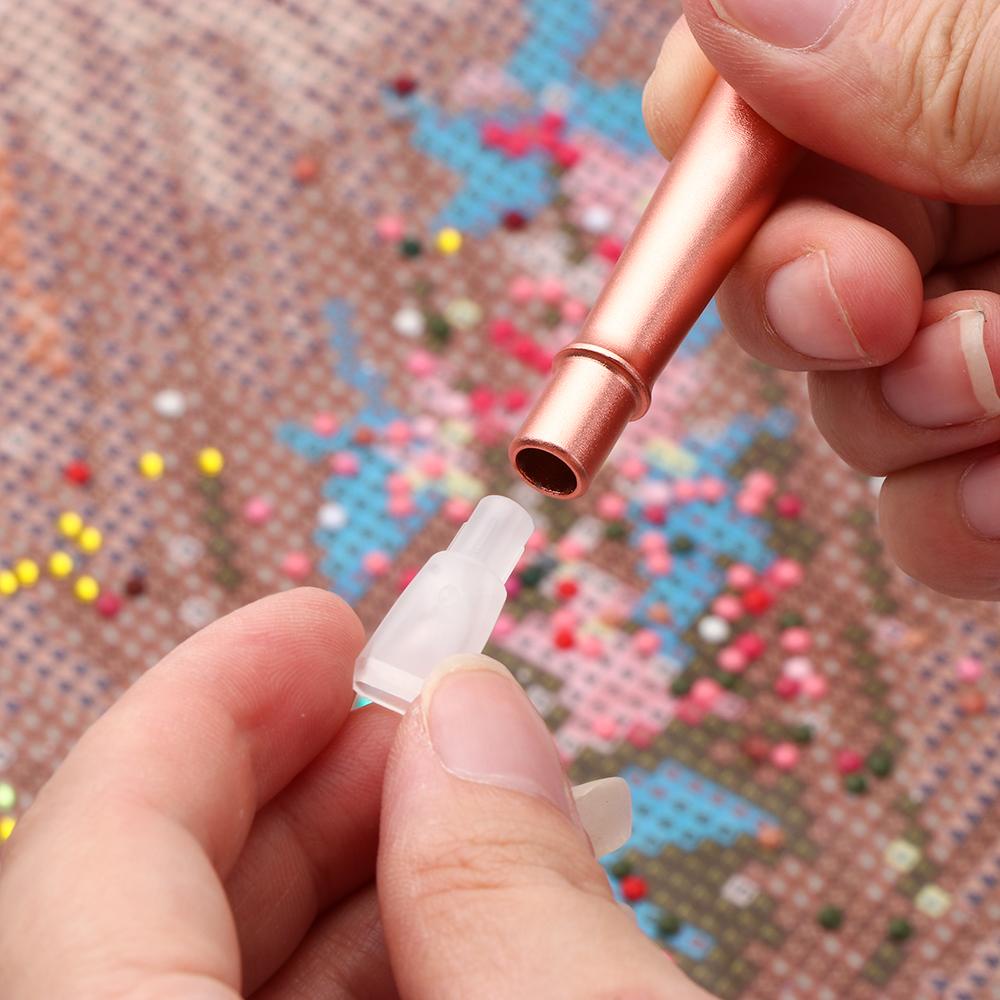 Bút Làm Tranh Đính Đá 5D Bằng Hợp Kim DIY