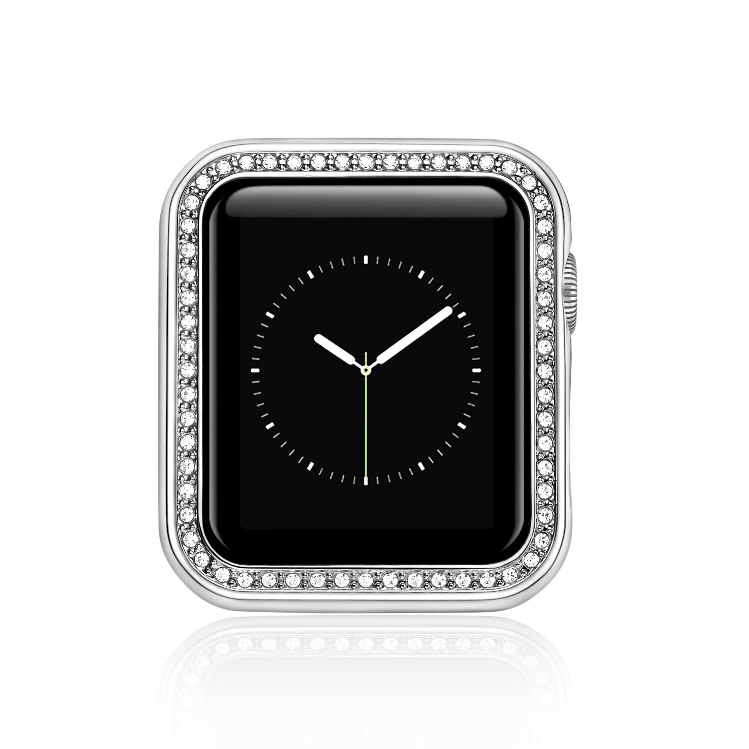 Ốp Kim Loại Bảo Vệ Mặt Đồng Hồ Thông Minh Apple Watch 44 42 40 38 mm Cho Iwatch 2 3 4 5 6 Se