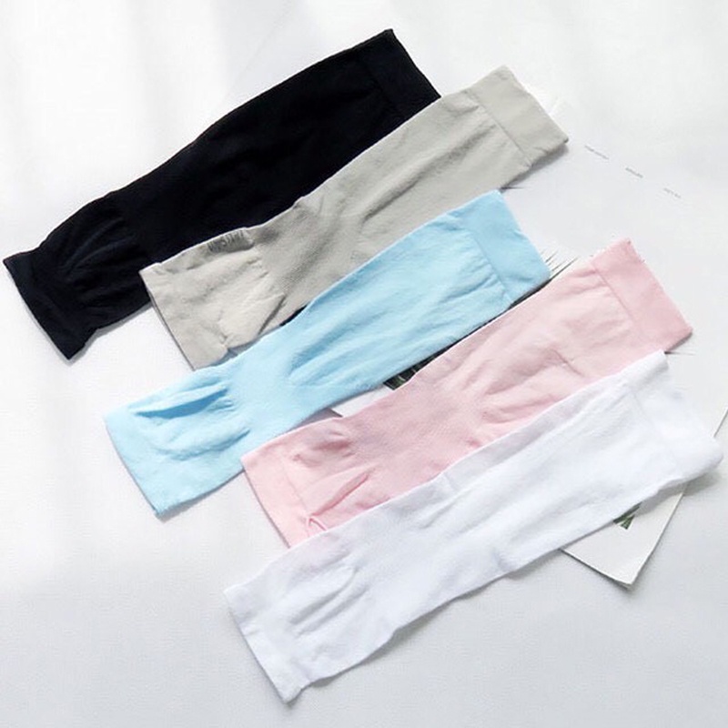 Gang tay chống nắng Let's Slim nhiều màu chất liệu co giãn giúp bảo vệ da khỏi ánh nắng và tia UV cho cả nam và nữ GT01