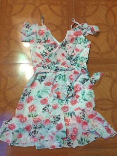 [ ORDER ] Váy hoa voan hàng QC