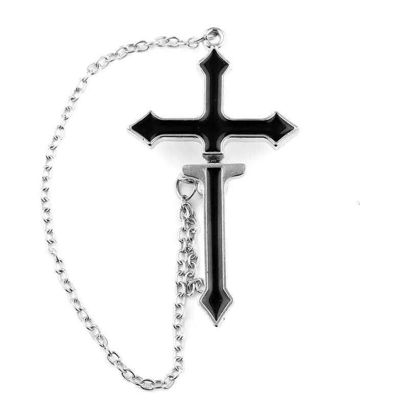 Cross Bundy Black Earrings Couple earrings