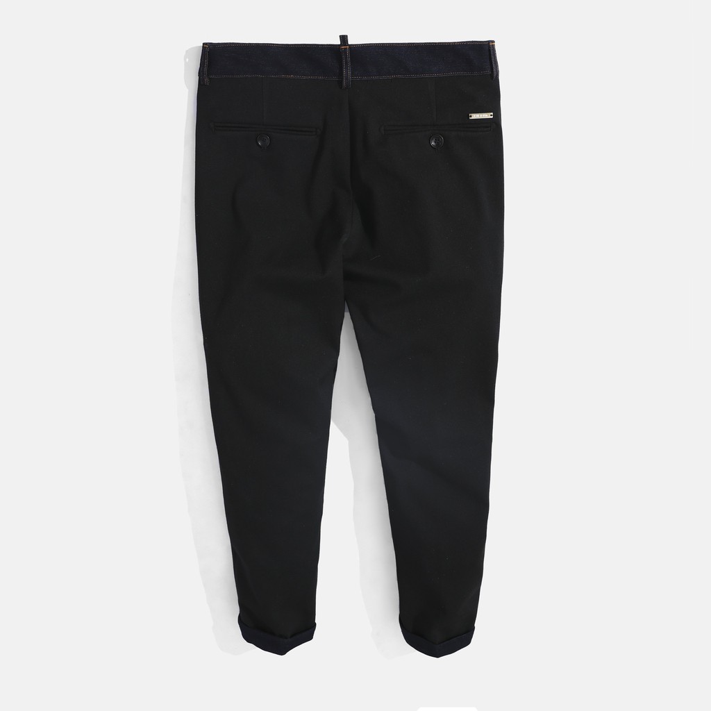 Quần Tây Nam ICON DENIM Trơn Phối Jean ICON DENIM Dáng Ôm Slim New Gen | BigBuy360 - bigbuy360.vn