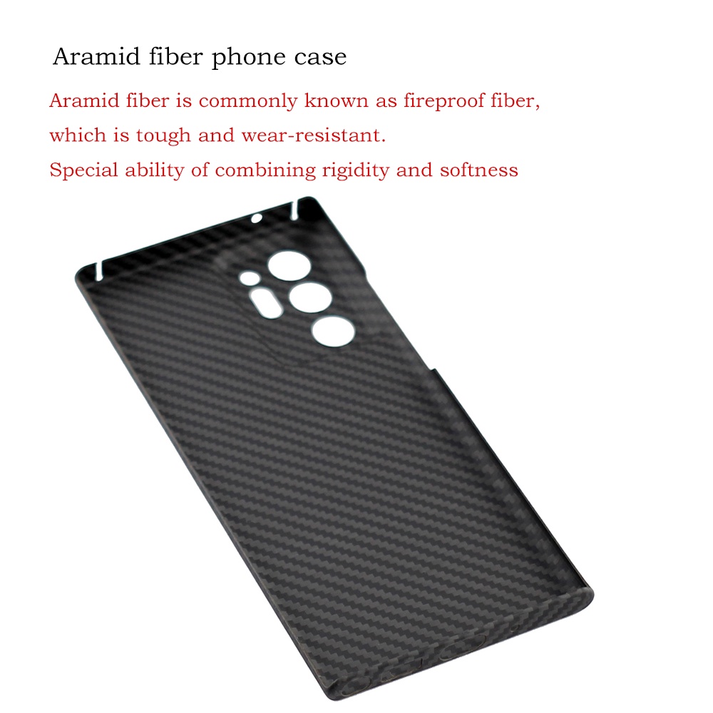 Ốp Điện Thoại Sợi Carbon Siêu Mỏng Cho Samsung Galaxy S23 Ultra S22