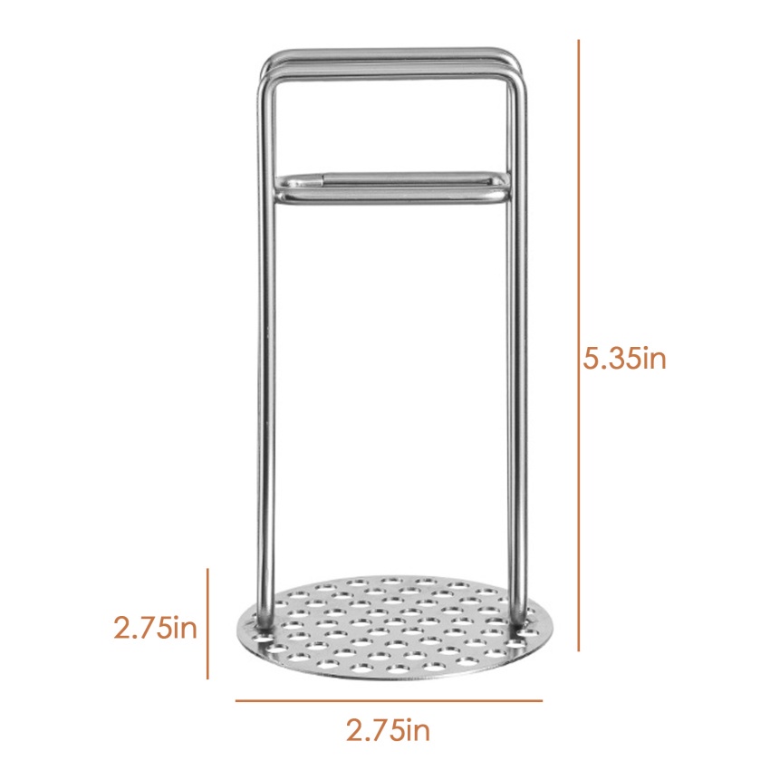 Dụng Cụ Nghiền Tỏi / Khoai Tây Bằng Thép Không Gỉ 304 1.100% Mới Và Chất Lượng Cao2.Khoai tây Nghiền sáng tạo này cho bạn làm