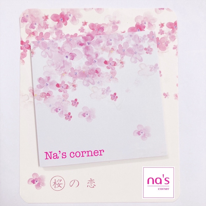 Giấy note ghi chú hình hoa hồng vintage memo sticky (1)