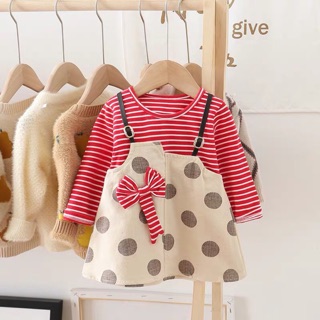Váy thu đông cực yêu cho bé gái - Kèm ảnh thật ❤️