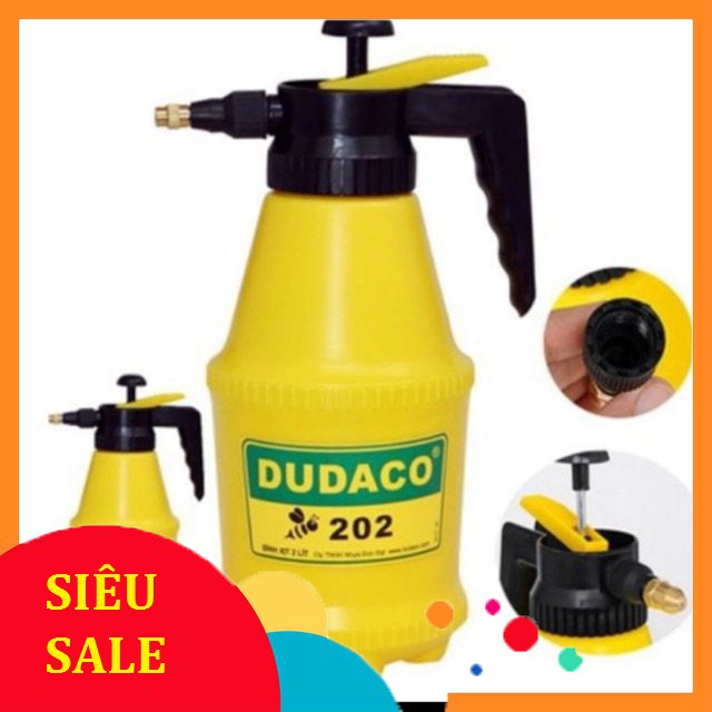 Bình phun tưới cây 2L Đức Đạt DUDACO chất lượng cao - Chính hãng