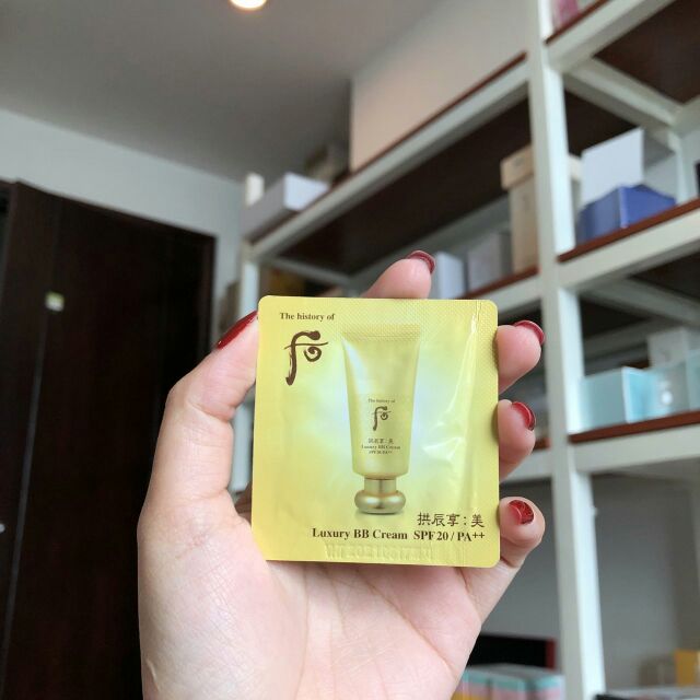 Kem Trang Điểm Whoo Mi Luxury BB- BB Cream
