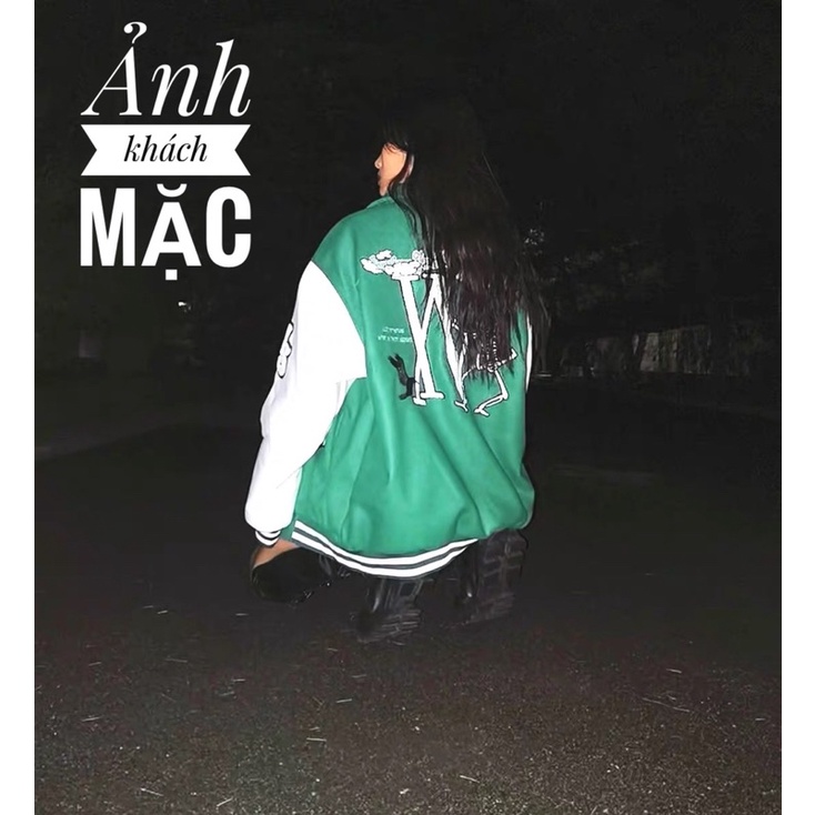 Áo Varsity Nam nữ  , áo bomber phong cách trẻ trung chất lượng