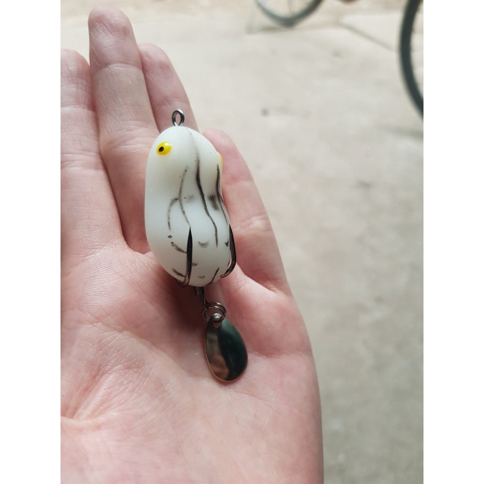 Nhái Hơi Giá Rẻ Super Frog 🔰 Mồi Giả Siêu Nhậy 🔰 Nhái Hơi Câu Cá Lóc