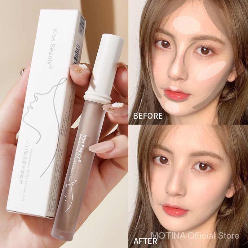 KISS BEAUTY Kem che khuyết điểm dạng lỏng bắt sáng chống mồ hôi tự nhiên | BigBuy360 - bigbuy360.vn