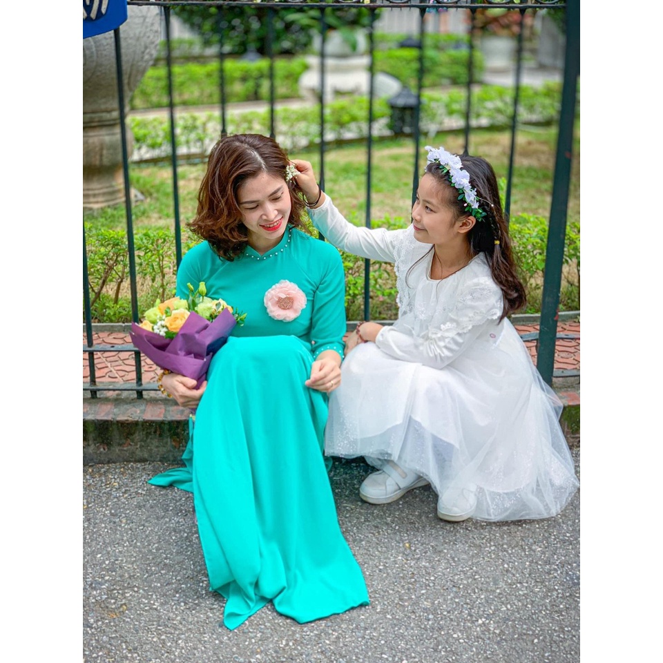 Hoa cài áo dài handmade cao cấp