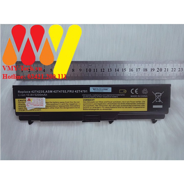 pin laptop lenonoL410 L420 L430 L510 L520 L530 SL410 SL530