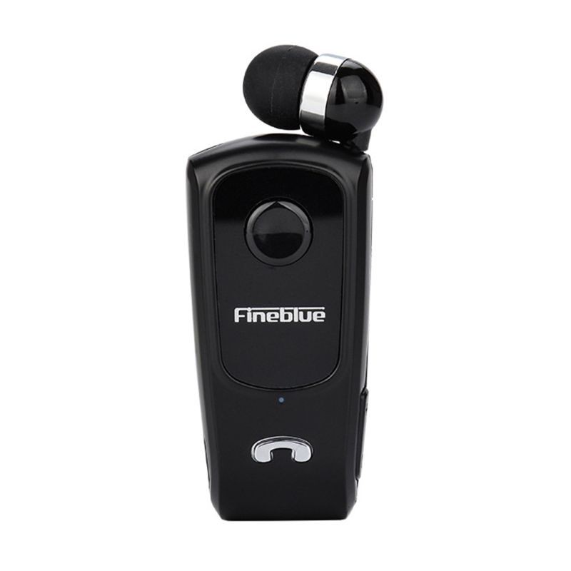 DOU F920 Wireless BT 4.0 Headset Retractable Stereo Headphone Handsfree Earphone with Clip Mic