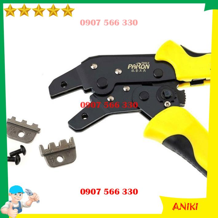 Bộ đầu kìm bấm cos đồng dây điện đa năng QE094