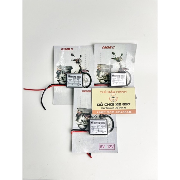 Nhại còi gắn xe máy, xe điện, ô tô. Chip nhại còi siêu bền 9-48vol