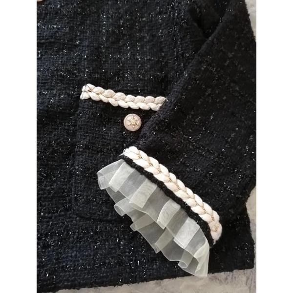 (Sẵn) Áo dạ tweed Quảng Châu loại 1 siêu đẹp | BigBuy360 - bigbuy360.vn