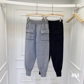 Quần len bo gấu túi nắp