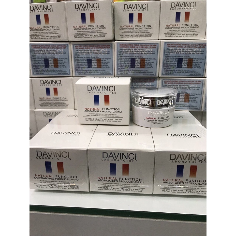 KEM DƯỠNG DA DAVINCI 30gr - DƯỠNG TRẮNG DA, MỜ THÂM NÁM