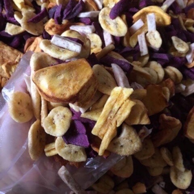 Sỉ 5kg trái cây sấy vụn ngon giòn tan