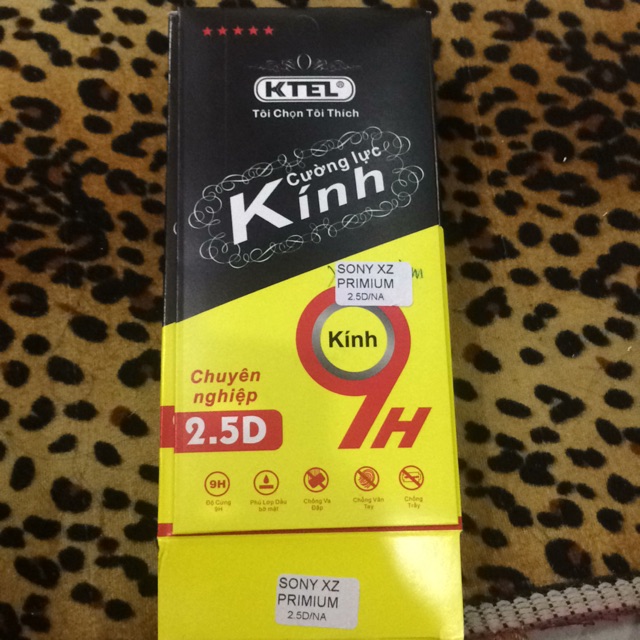 Kính cường lực sony XZ Premium