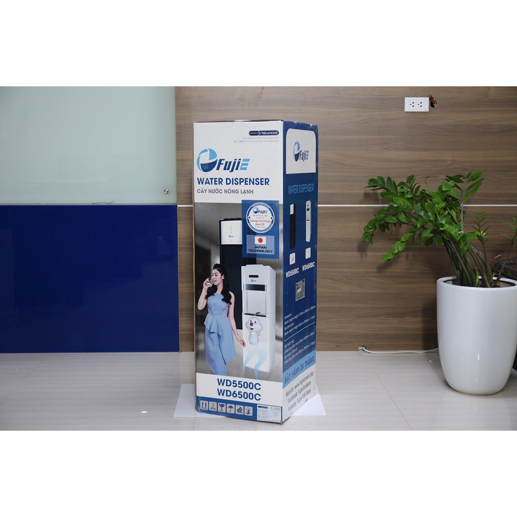 Cây nước nóng lạnh cao cấp FujiE WD6000C (dòng block, bình nước âm )  chính hãng, bảo hành 2 năm