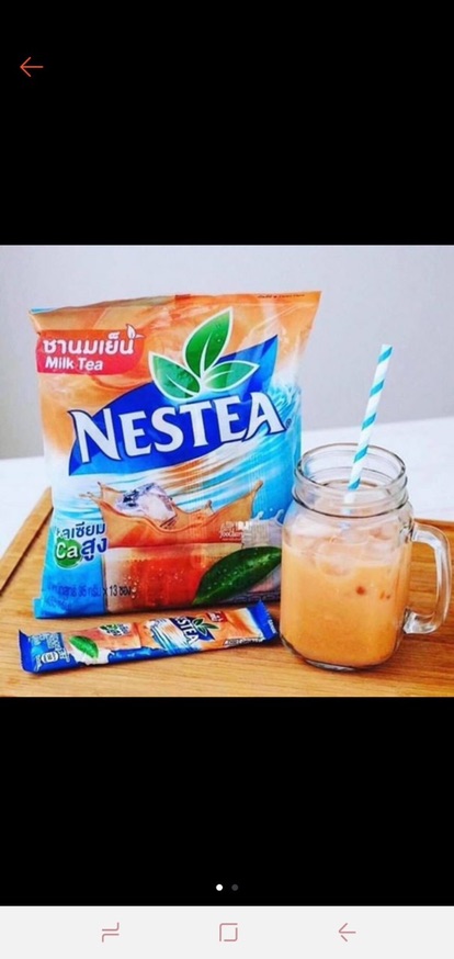 Trà sữa Nestea Thái cam - bịch 13 gói