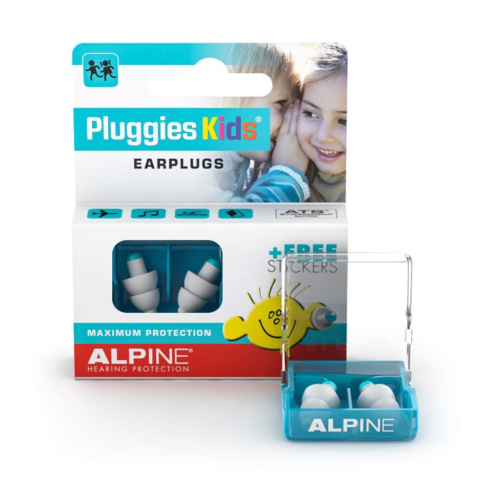 Nút bịt tai chống ồn Alpine Pluggies Kids cho trẻ em - Nhập Khẩu Hà Lan