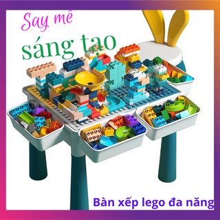 [KHAI TRƯƠNG GIÁ SỐC] Đồ chơi phát triển trí tuệ Bàn xếp lego đa năng cho bé Nhập khẩu chính hãng cao cấp