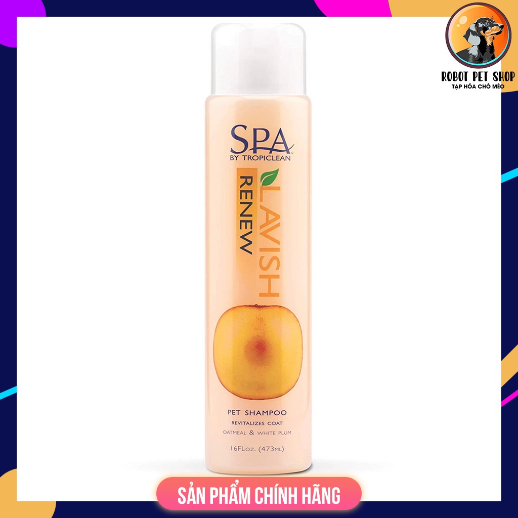 Xịt dưỡng lông cho chó - Tropiclean Lavish