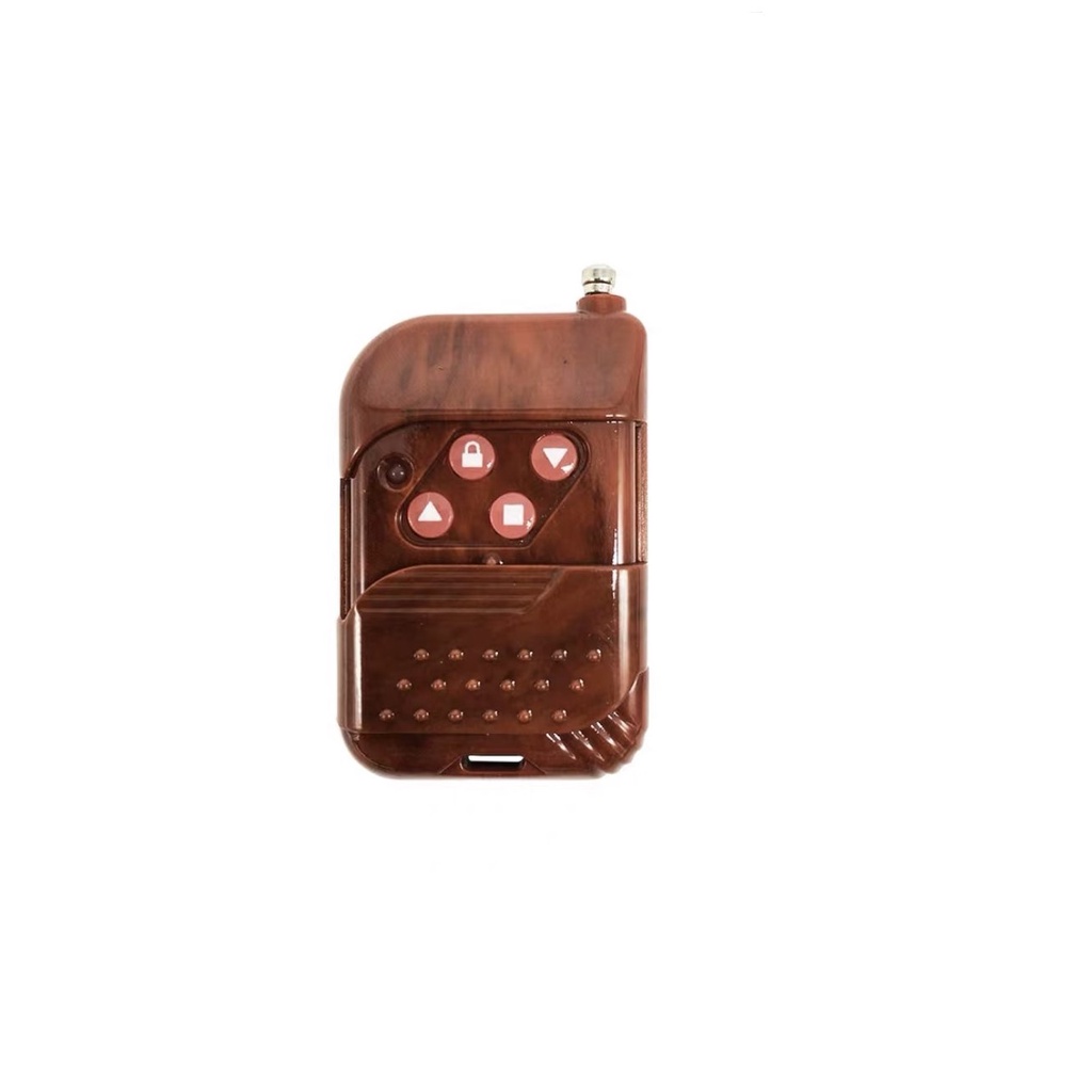Remote Cửa Cuốn Mã Học Lệnh Thông Minh Tần Số 433/315Mhz-Tay Điều Khiển Cửa Cuốn Vân Gỗ