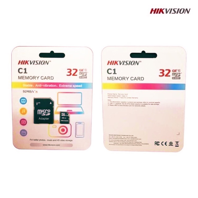 Thẻ nhớ Hikvision - Hàng chính hãng | BigBuy360 - bigbuy360.vn