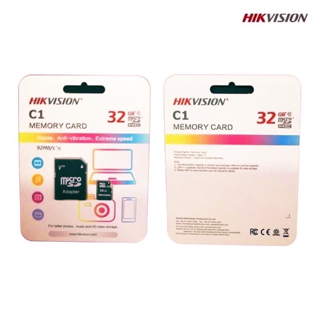 Thẻ nhớ Hikvision - Hàng chính hãng | WebRaoVat - webraovat.net.vn