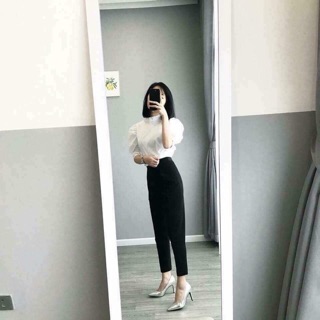 Quần baggy cạp chun sau