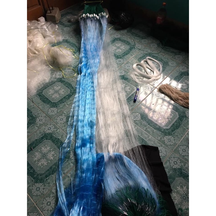 Lưới Đánh Cá sông, hồ cao 2m, 3m, 4m Dài 80m - lưới phao quả