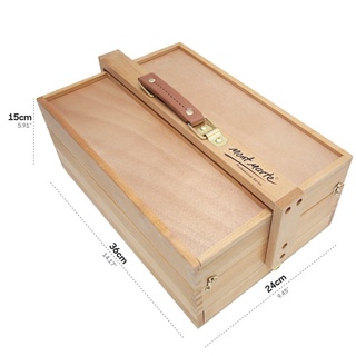 [DA ĐEN - QUẬN 3] Hộp Gỗ Đựng Hoạ Cụ Mont Marte