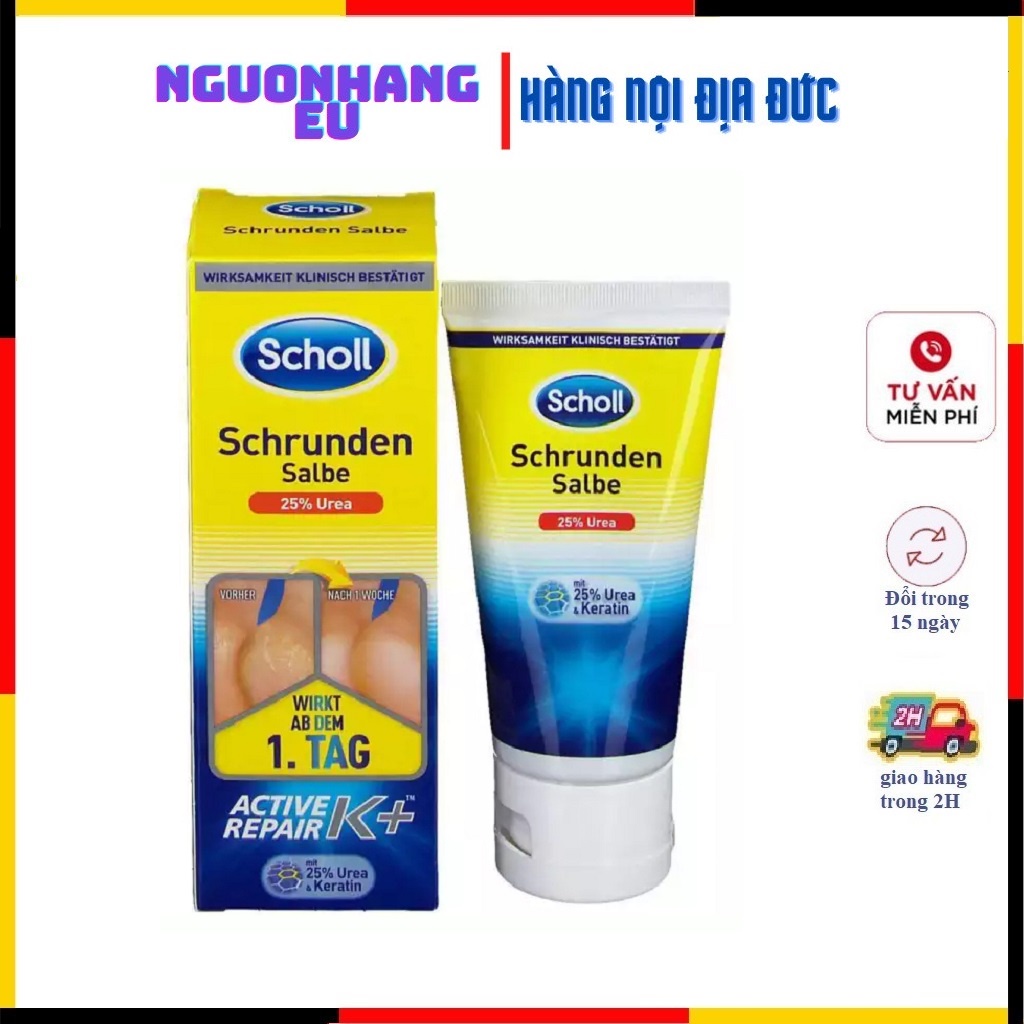 Kem Nứt Gót Chân SCHOLL SCHRUNDEN SALBE 25ml-60ml