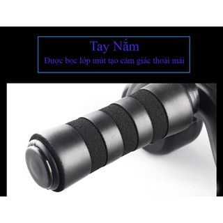 Con lăn tập cơ bụng 4 bánh cao cấp