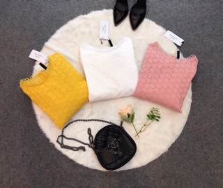 SALE Đầm thô đục lỗ