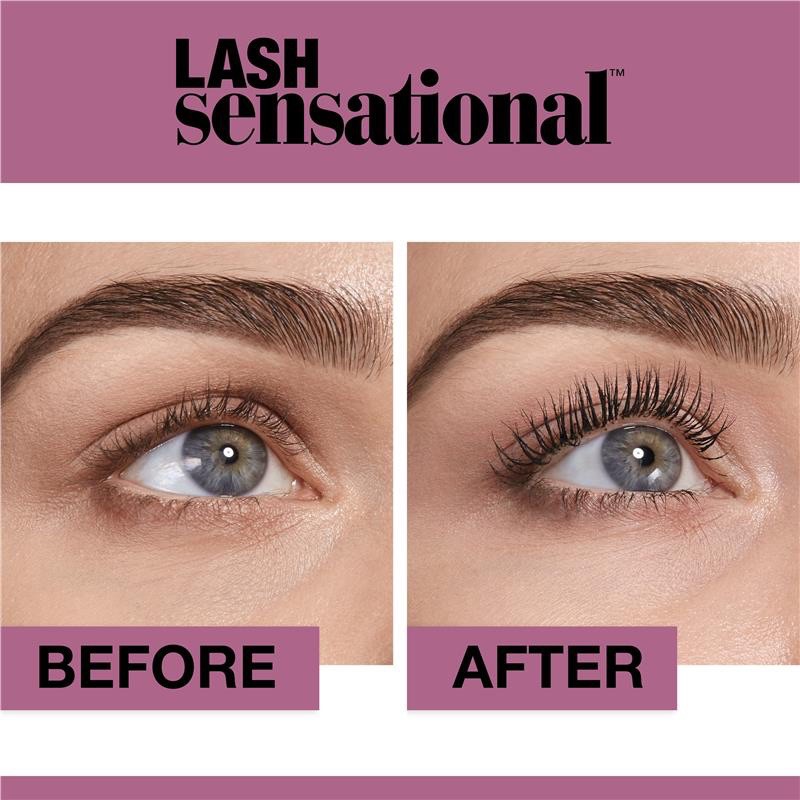 mascara cong và dày mi Maybelline New York Lash Sensational  - MẪU MỚI