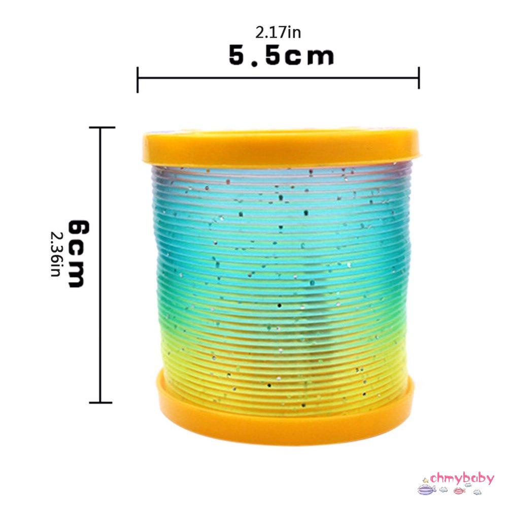 【OMB】 Illuminated Luminous Rainbow Circle 3D Magic Rainbow Circle Coil Fashion