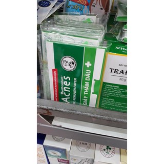 Giấy thấm dầu Acnes 100 miếng