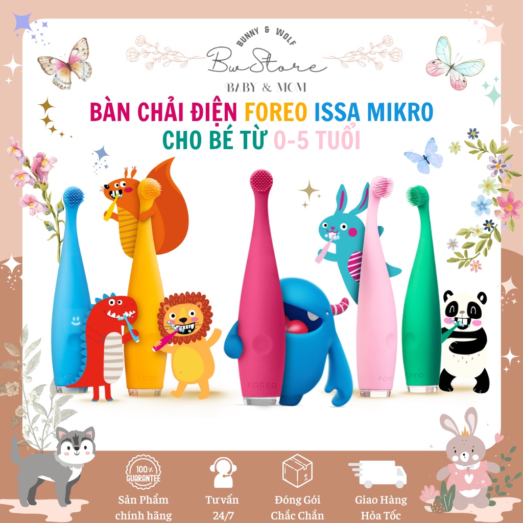 Bàn Chải Điện Foreo Issa Mikro cho bé từ 0-5y