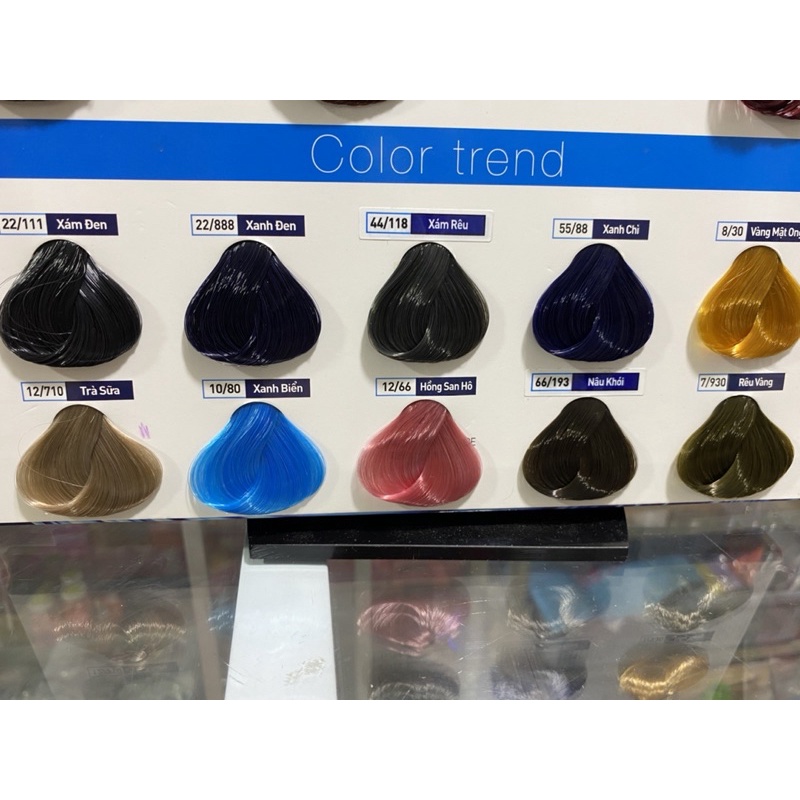 Nhuộm màu thời trang mới siêu hót collagen Lavox 100ml hàng  cty