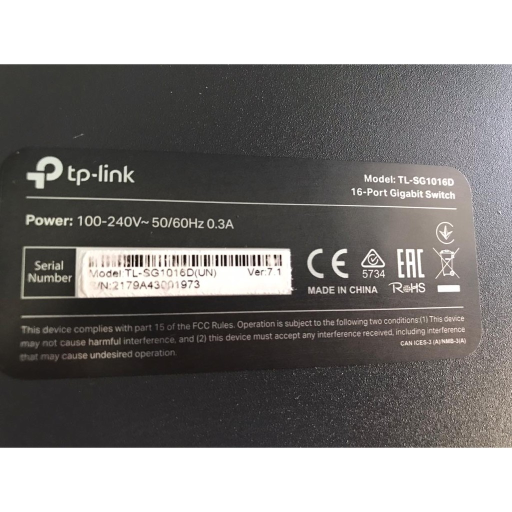 Switch TP-LINK TL-SG1024DE 24 cổng và Switch TP-Link TL-SG1016D 16 cổng